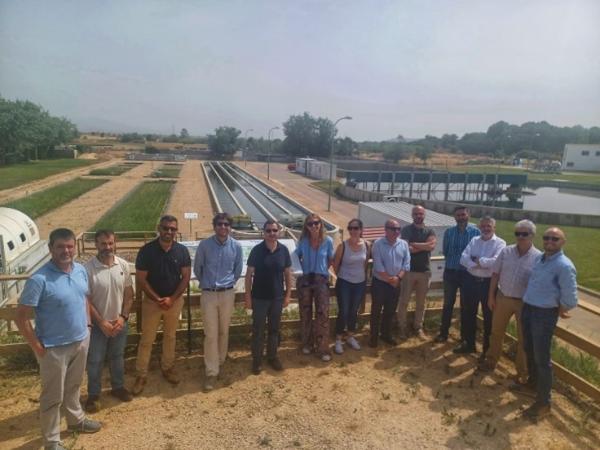 Visita de los técnicos de CADASA